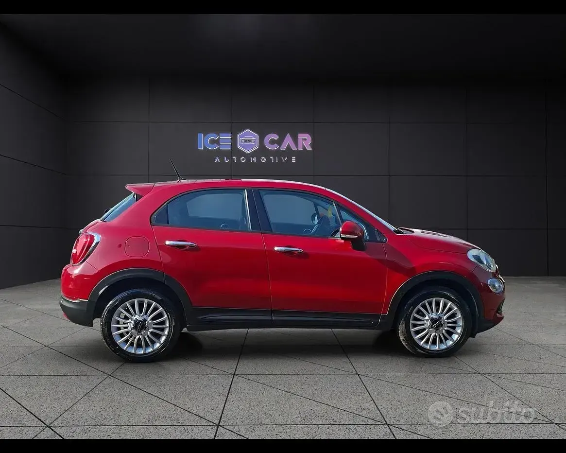 Usata Fiat 500X Lounge 120 CV (88 kW) 2017 Rosso SUV