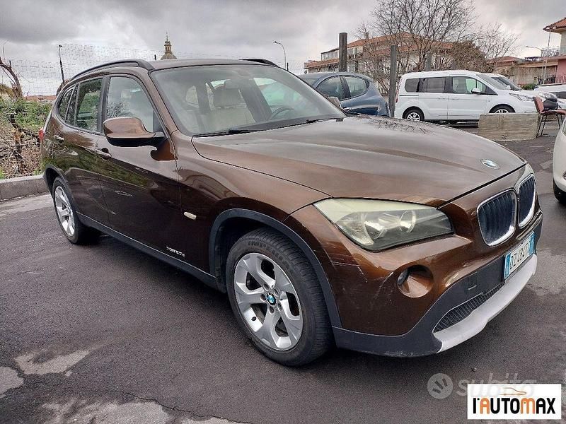 Usata BMW X1 Efficient Dynamics 177 CV (130 kW) 2010 Marrone SUV