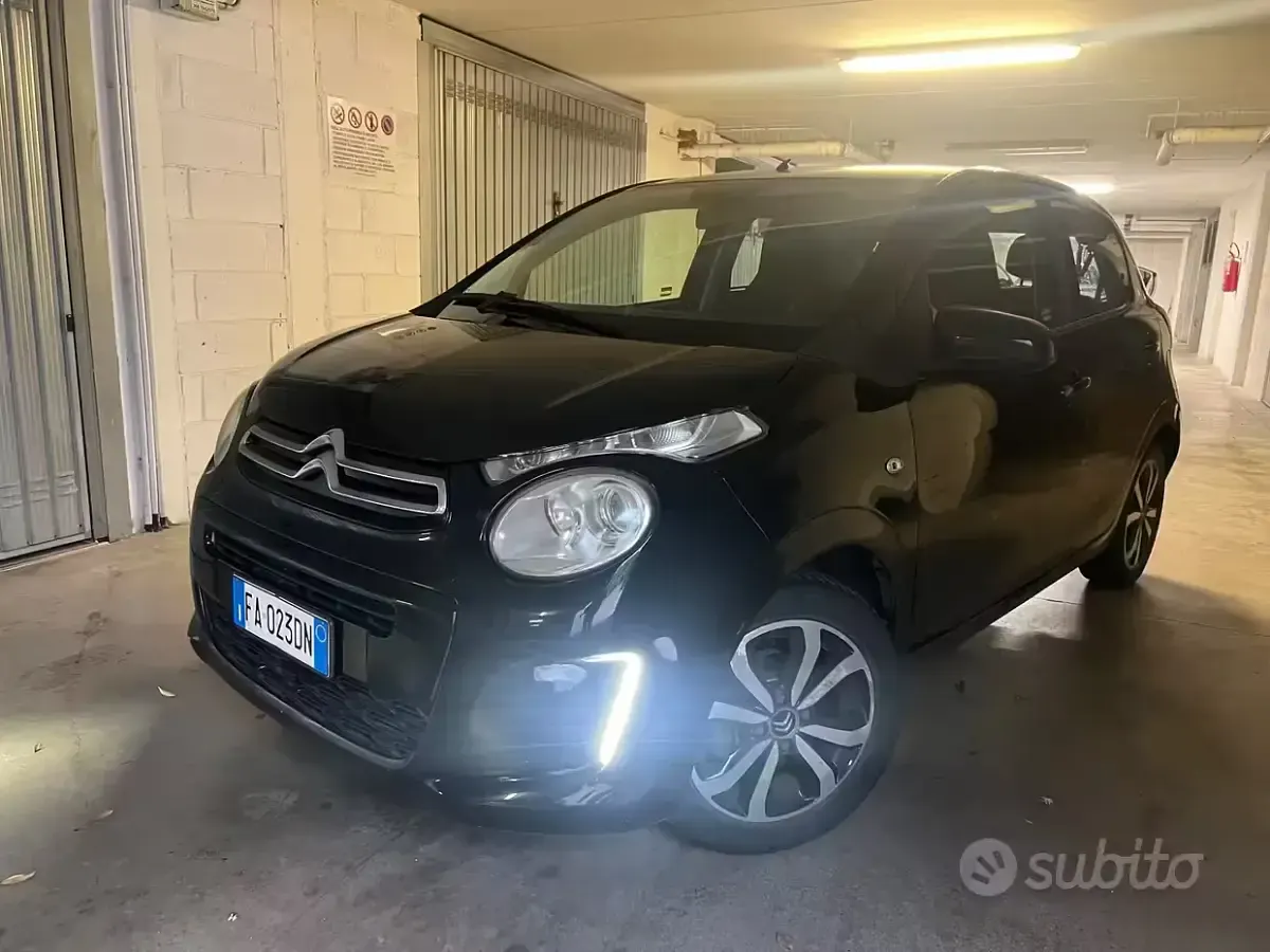 Usata Citroën C1 Shine 69 CV (50 kW) 2016 Nero Utilitaria