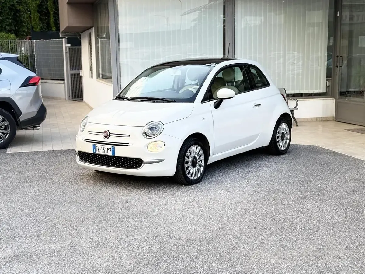 Usata Fiat 500 69 CV (50 kW) 2017 Bianco Berlina