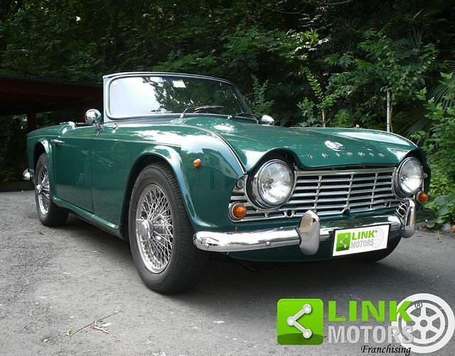Usata Triumph TR4 99 CV (72 kW) 1962 Verde Cabrio