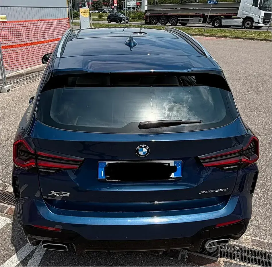 Usata BMW X3 M Sport 190 CV (139 kW) 2022 Blu SUV