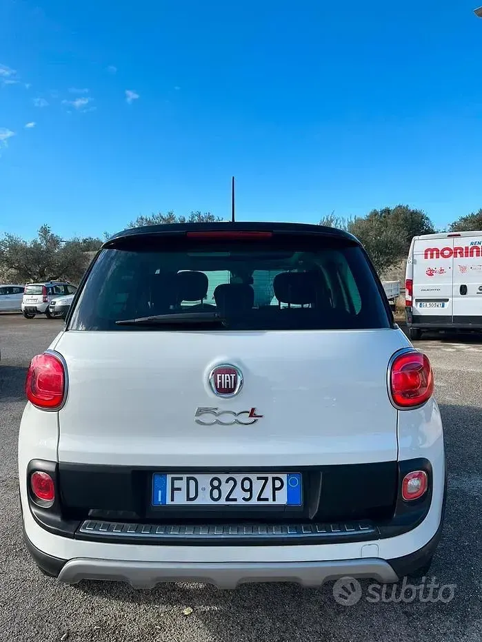 Usata Fiat 500L Trekking 95 CV (69 kW) 2016 Bianco Monovolume