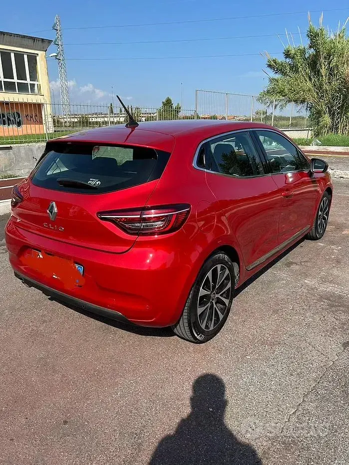 Usata Renault Clio V 101 CV (74 kW) 2020 Rosso Berlina