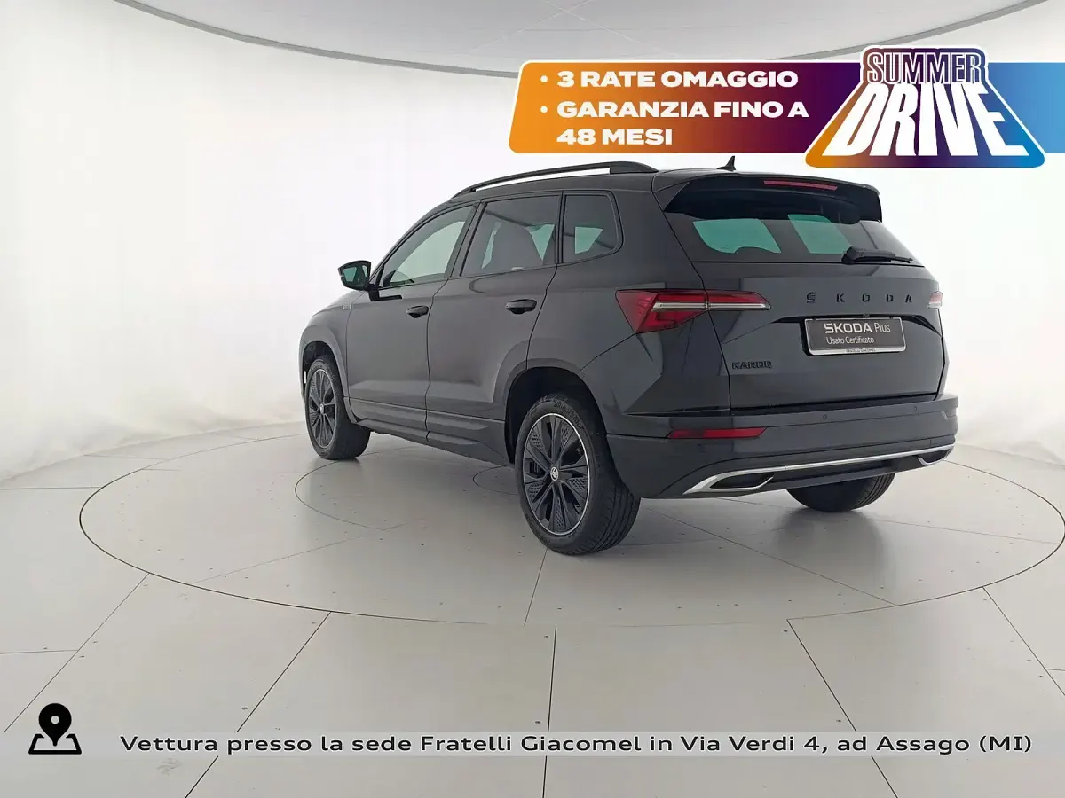 Usata Skoda Karoq SportLine 116 CV (85 kW) 2024 Nero tulipano perlato SUV