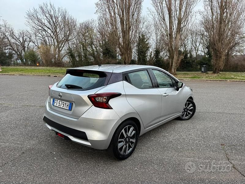 Usata Nissan Micra 90 CV (66 kW) 2019 Grigio Utilitaria