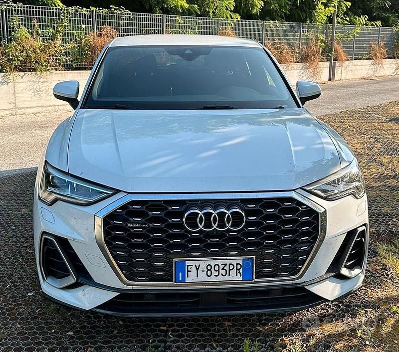 Usata Audi Q3 S-Line 230 CV (169 kW) 2019 Bianco SUV