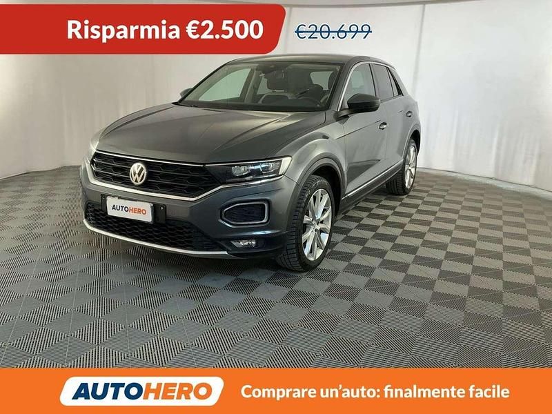 Usata VW T-Roc Advance 150 CV (110 kW) 2019 Grigio SUV