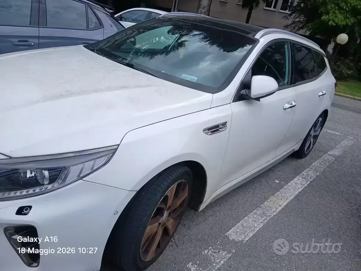 Usata Kia Optima 141 CV (103 kW) 2018 Bianco Berlina