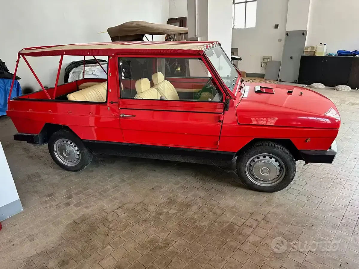 Usata Fiat 127 45 CV (33 kW) 1980 Rosso Cabrio