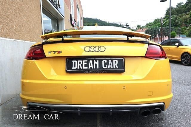 Usata Audi TTS Ambiente 310 CV (228 kW) 2018 Giallo metallizzato Coupé