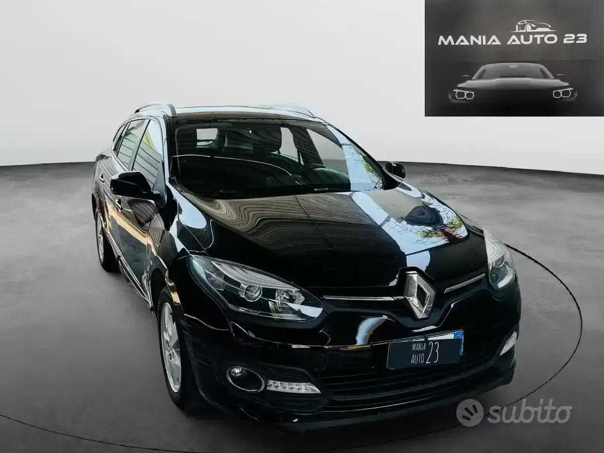 Usata Renault Mégane GT Line GT-Line 110 CV (80 kW) 2014 Nero Station wagon