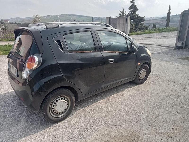 Usata Chevrolet Spark 2010 Nero Utilitaria
