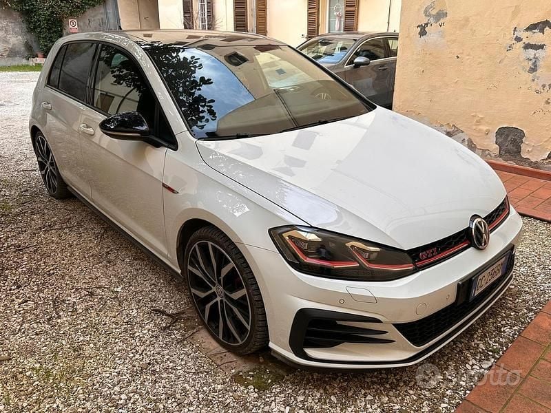 Usata VW Golf VII GTI 245 CV (180 kW) 2019 Bianco Berlina
