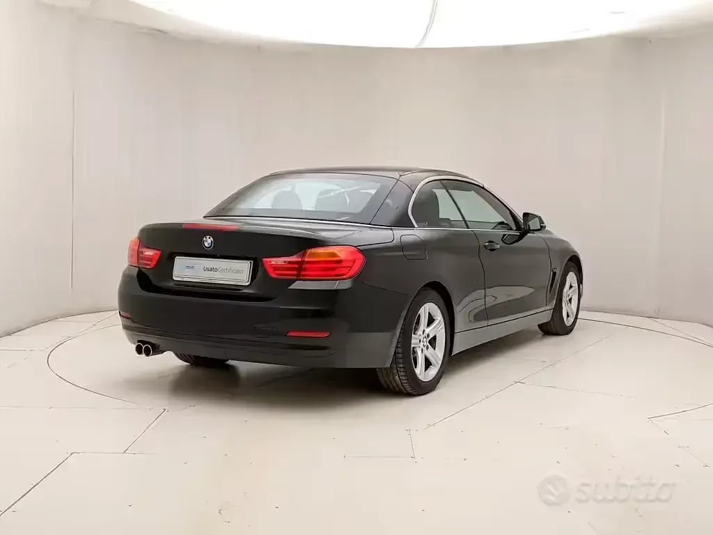 Usata BMW 435 313 CV (230 kW) 2015 Nero Cabrio