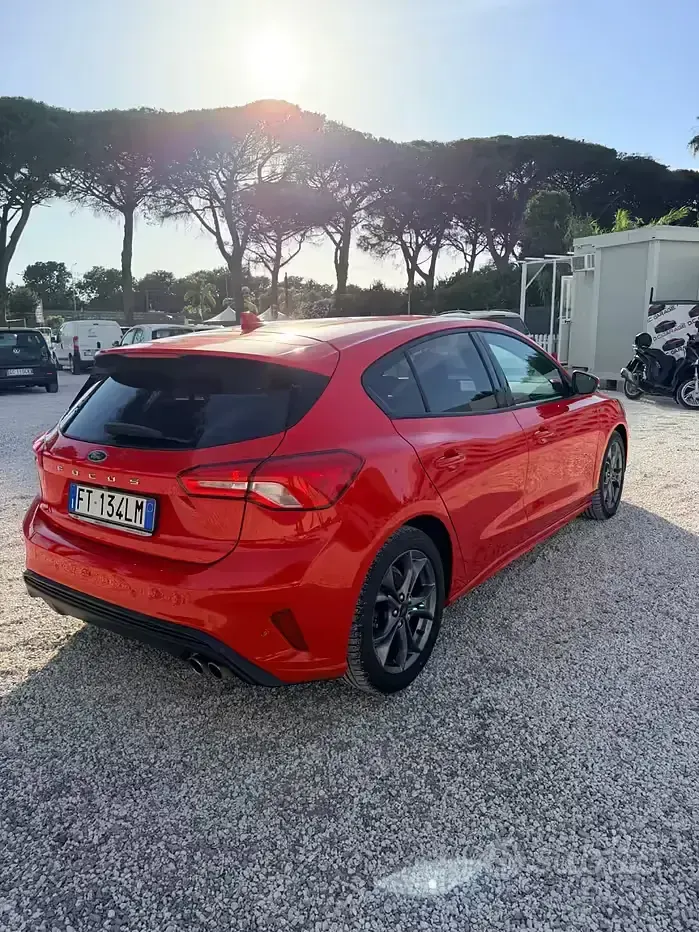 Usata Ford Focus ST-Line 125 CV (91 kW) 2019 Rosso Berlina