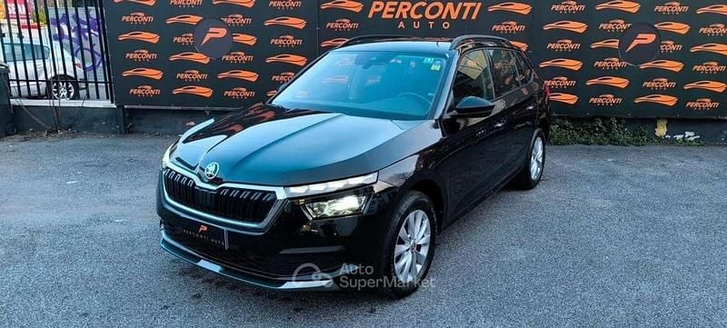 Usata Skoda Kamiq Ambition 111 CV (81 kW) 2022 Grigio chiaro SUV