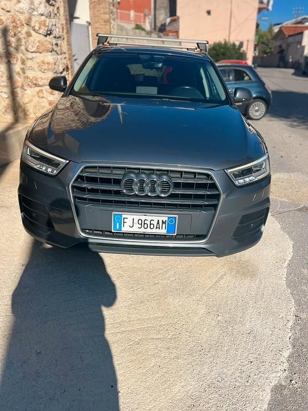 Grigio Usata 2017 Audi Q3 SUV | 17.499 € (Buon prezzo) - Immagine 1/4