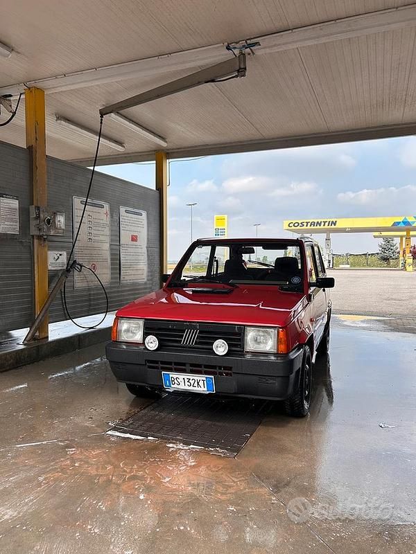Usata Fiat Panda Young 2001 Rosso Berlina