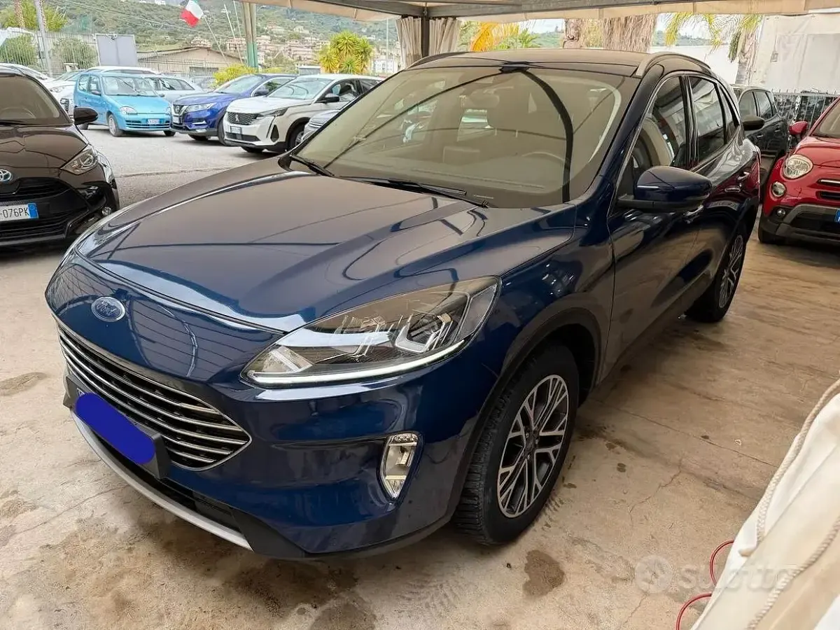 Usata Ford Kuga Titanium X 120 CV (88 kW) 2021 Blu SUV
