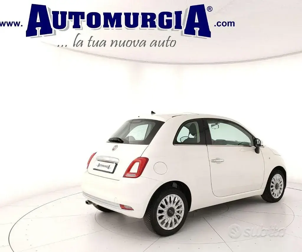 Usata Fiat 500 Lounge 69 CV (50 kW) 2018 Bianco Utilitaria