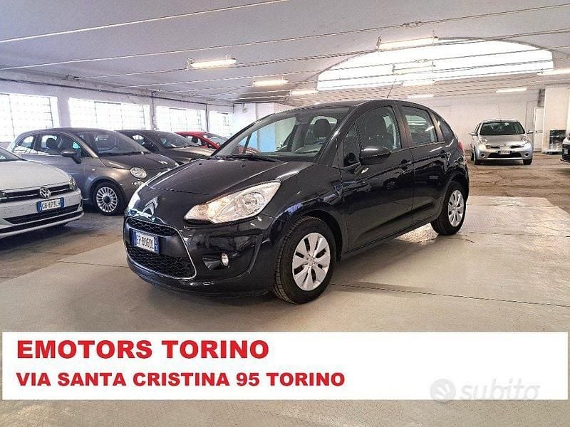 Usata Citroën C3 Seduction 60 CV (44 kW) 2012 Nero Berlina