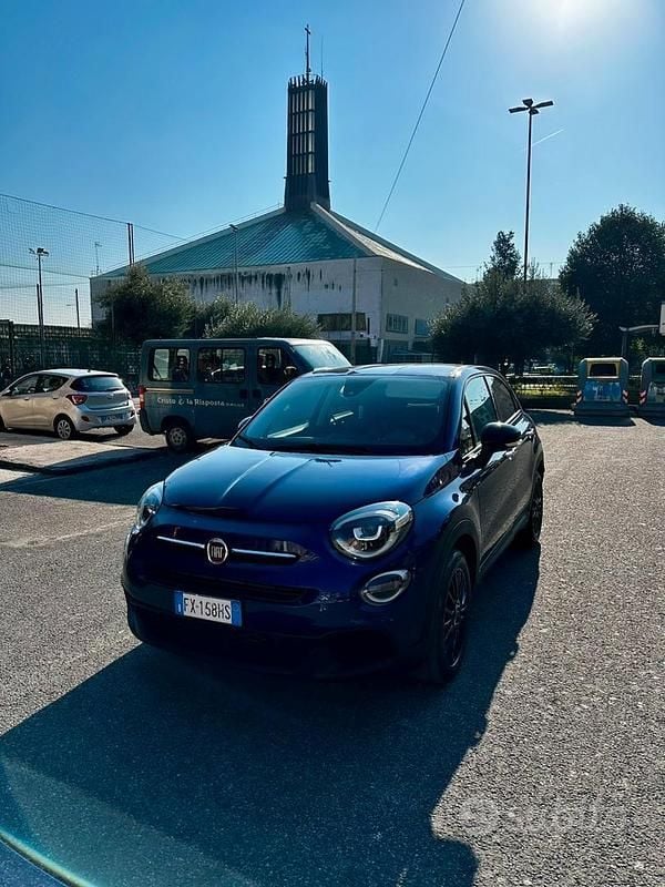 Usata Fiat 500X 95 CV (69 kW) 2019 Blu SUV