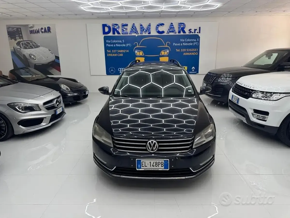 Usata VW Passat Comfortline 140 CV (102 kW) 2012 Nero Station wagon
