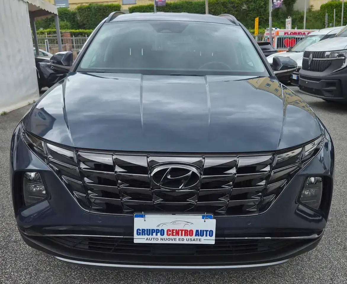 Usata Hyundai Tucson N Line 179 CV (131 kW) 2022 Blu/azzurro SUV