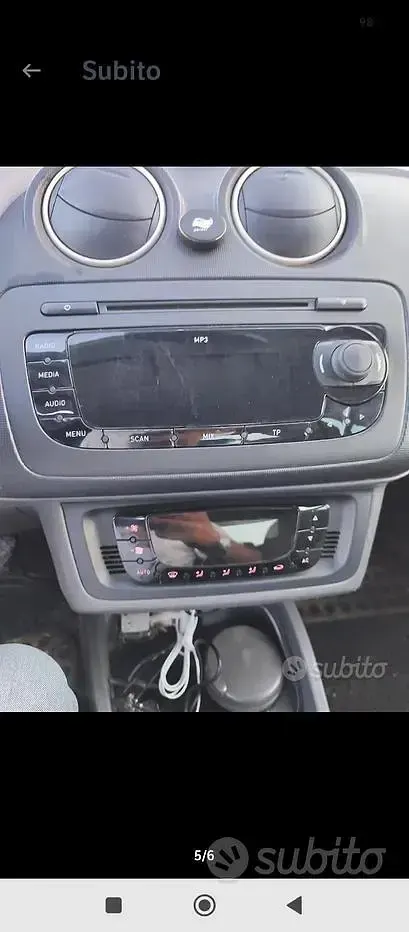 Usata Seat Ibiza 69 CV (50 kW) 2010 Bianco Berlina