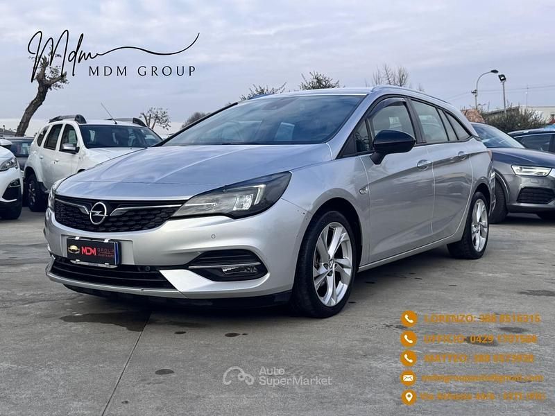 Usata Opel Astra Ultimate 122 CV (89 kW) 2021 Grigio Station wagon