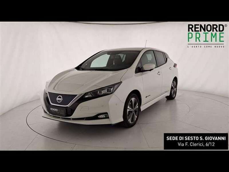 Bianco Usata 2019 Nissan Leaf Tekna Due volumi | 17.900 € (Cara) - Immagine 1/3