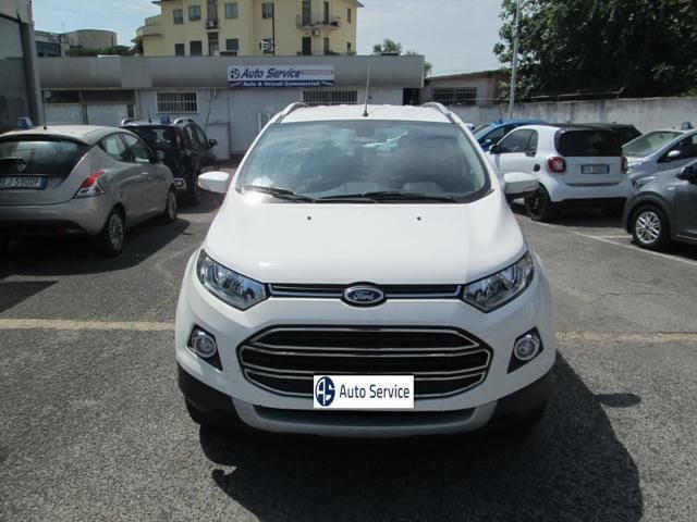 Bianco pastello Usata 2015 Ford Ecosport Titanium SUV | 9500 € (Buon prezzo) - Immagine 1/4
