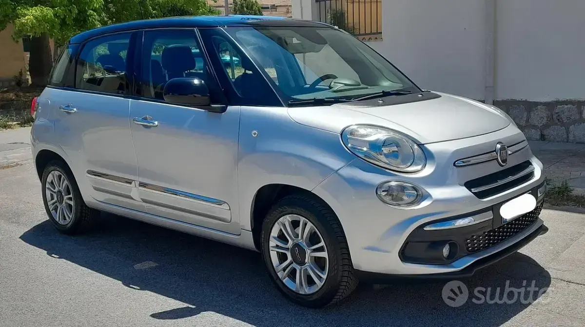 Usata Fiat 500L Lounge 95 CV (69 kW) 2018 Grigio Monovolume