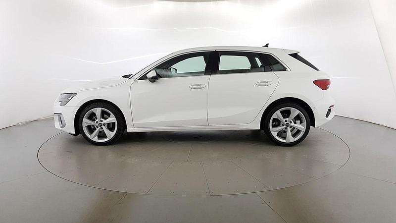 Usata Audi A3 Advanced 116 CV (85 kW) 2021 Bianco Berlina