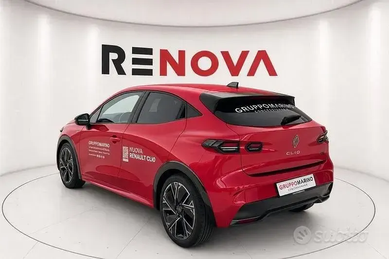 Nuova Renault Clio 109 CV (80 kW) 2025 Rosso Utilitaria