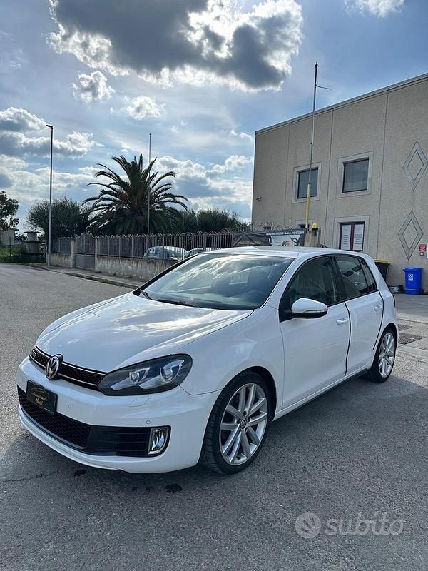 Usata VW Golf VII GTD 170 CV (125 kW) 2012 Bianco Berlina