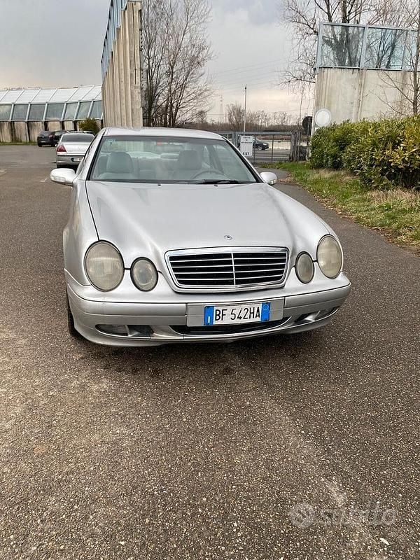 Usata Mercedes CLK200 Elegance 191 CV (140 kW) 1999 Grigio Coupé