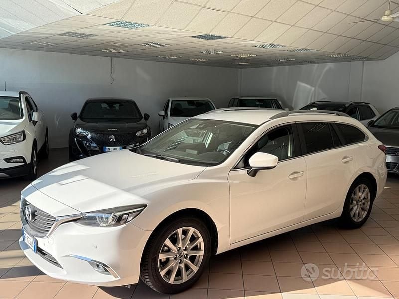 Usata Mazda 6 Evolve 150 CV (110 kW) 2018 Bianco Station wagon