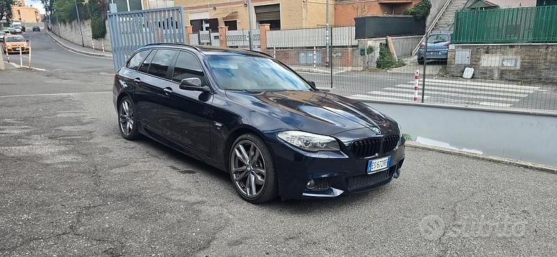 Usata BMW 530 2013 Blu Berlina