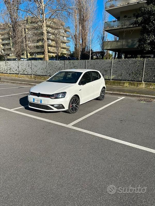 Usata VW Polo GTI 192 CV (141 kW) 2014 Bianco Berlina