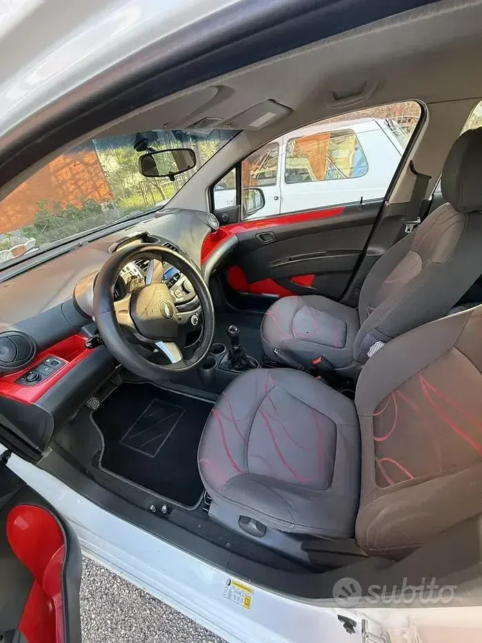 Usata Chevrolet Spark LT 2010 Bianco Utilitaria