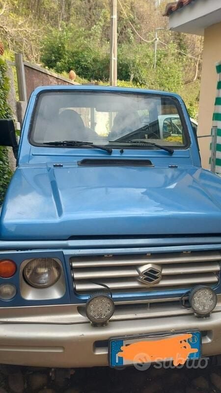 Usata Suzuki Samurai 63 CV (46 kW) 1999 Blu SUV
