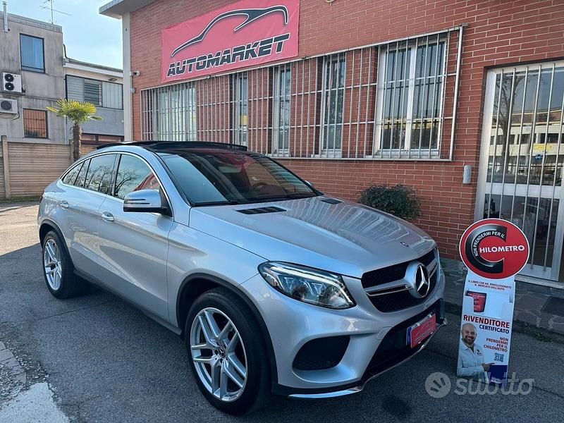 Usata Mercedes GLE350 Premium Plus 258 CV (189 kW) 2017 Grigio Coupé