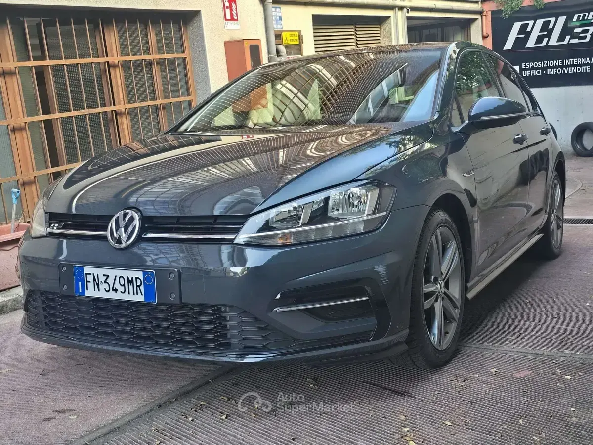 Usata VW Golf VII Sport 116 CV (85 kW) 2017 Grigio Berlina