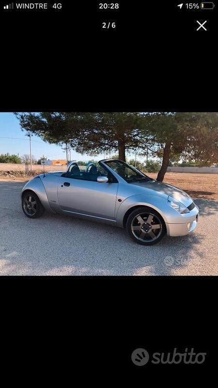 Usata Ford StreetKa 95 CV (69 kW) 2004 Grigio Cabrio