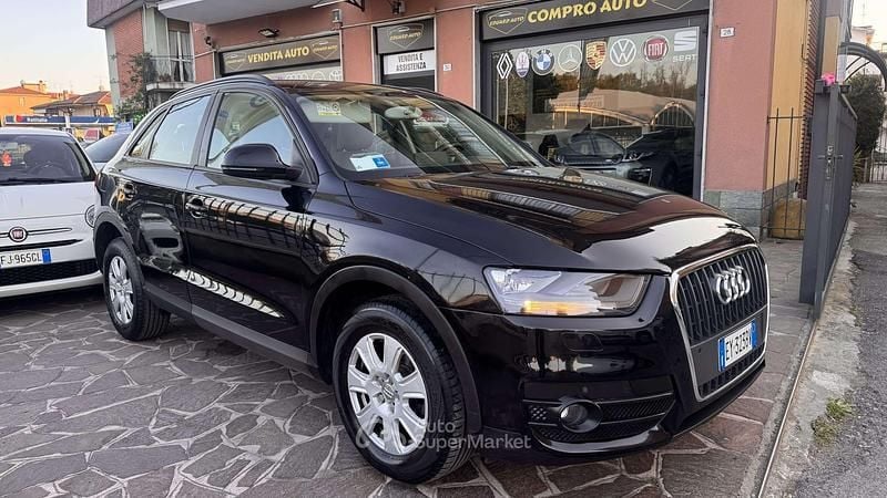 Usata Audi Q3 S-Line 140 CV (102 kW) 2015 Nero SUV
