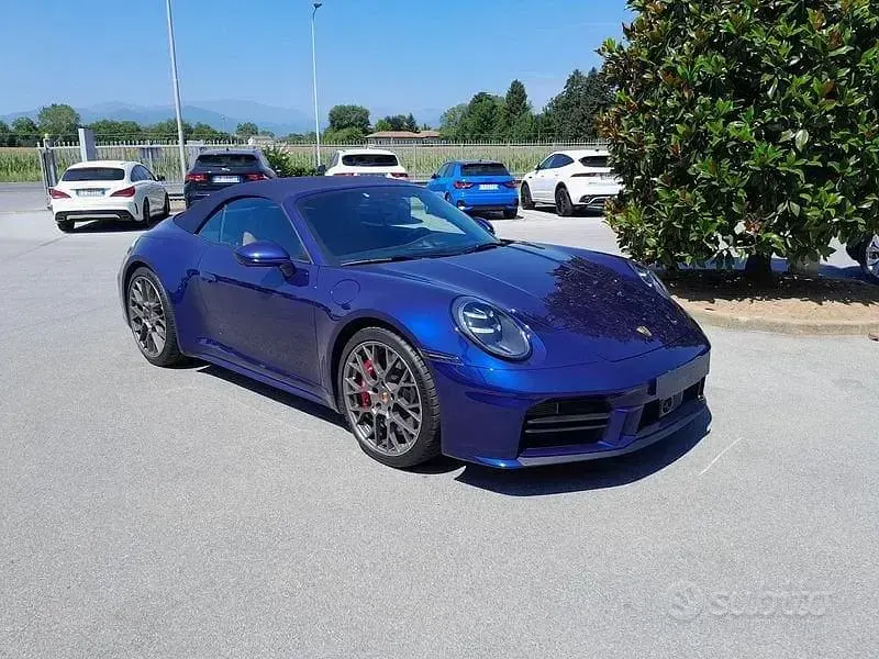 Usata Porsche 911 Carrera S Cabriolet 480 CV (353 kW) 2025 Blu/azzurro Cabrio