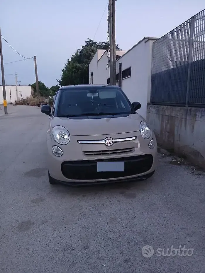 Usata Fiat 500L 85 CV (62 kW) 2014 Marrone Monovolume