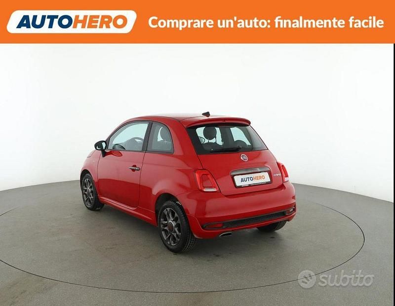 Usata Fiat 500 Sport 70 CV (51 kW) 2020 Rosso Utilitaria